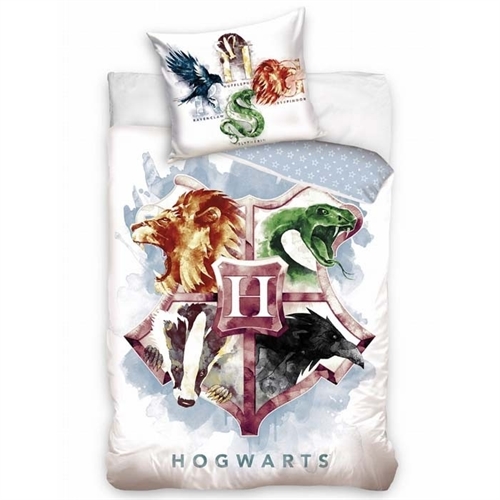 Harry Potter Sengetøj - Hogwarts Houses Animals